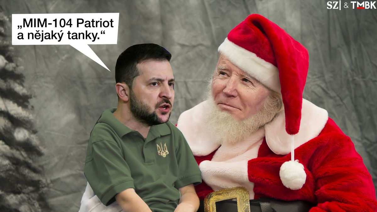 TMBK: Co si letos přeje Volodymyr Zelenskyj pod stromeček